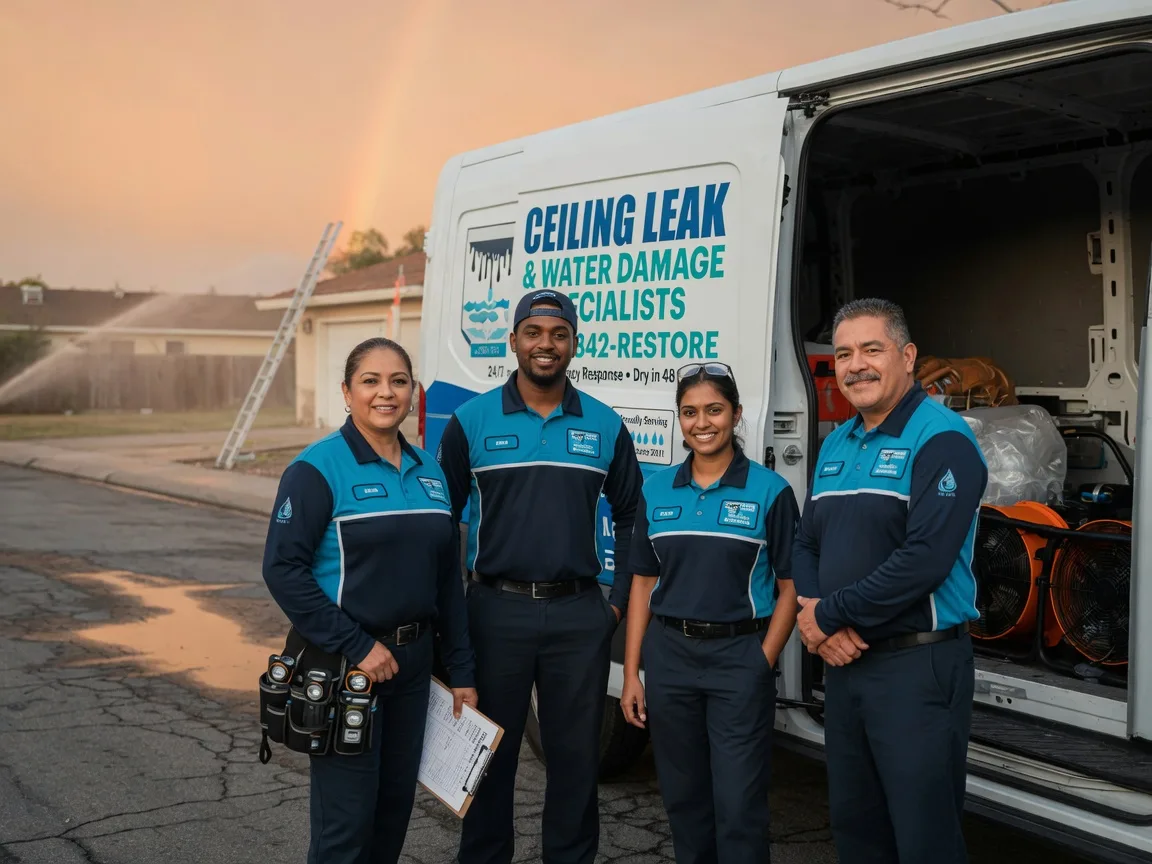 Ceiling Leak Cleanup company in Arlington, TX